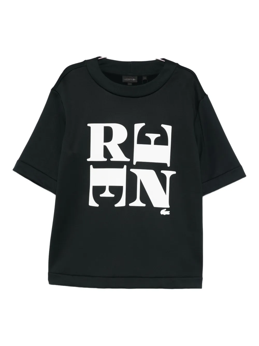 

Футболка с графичным принтом Lacoste, зеленый