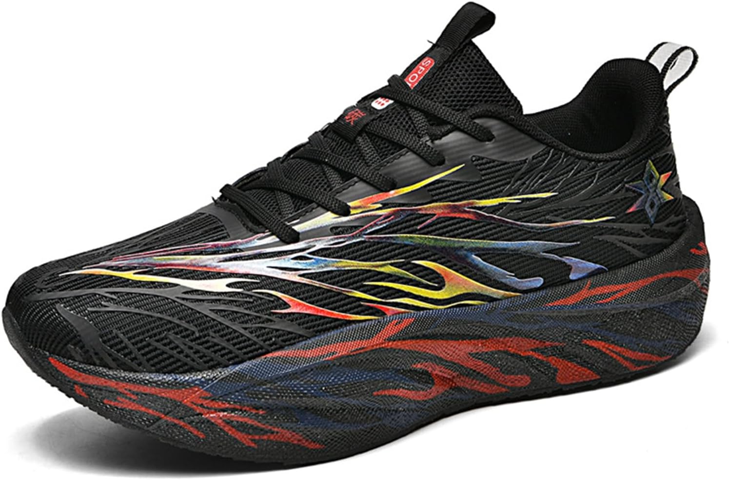 

Мужские кроссовки с сеткой, шнуровкой, круглым носком, толстой и мягкой подошвой, удобные для бега, с противоскользящей амортизацией, повседневные спортивные кроссовки, подходят для занятий спортом на кампусе, прогулок и тренажерного зала Negyan...