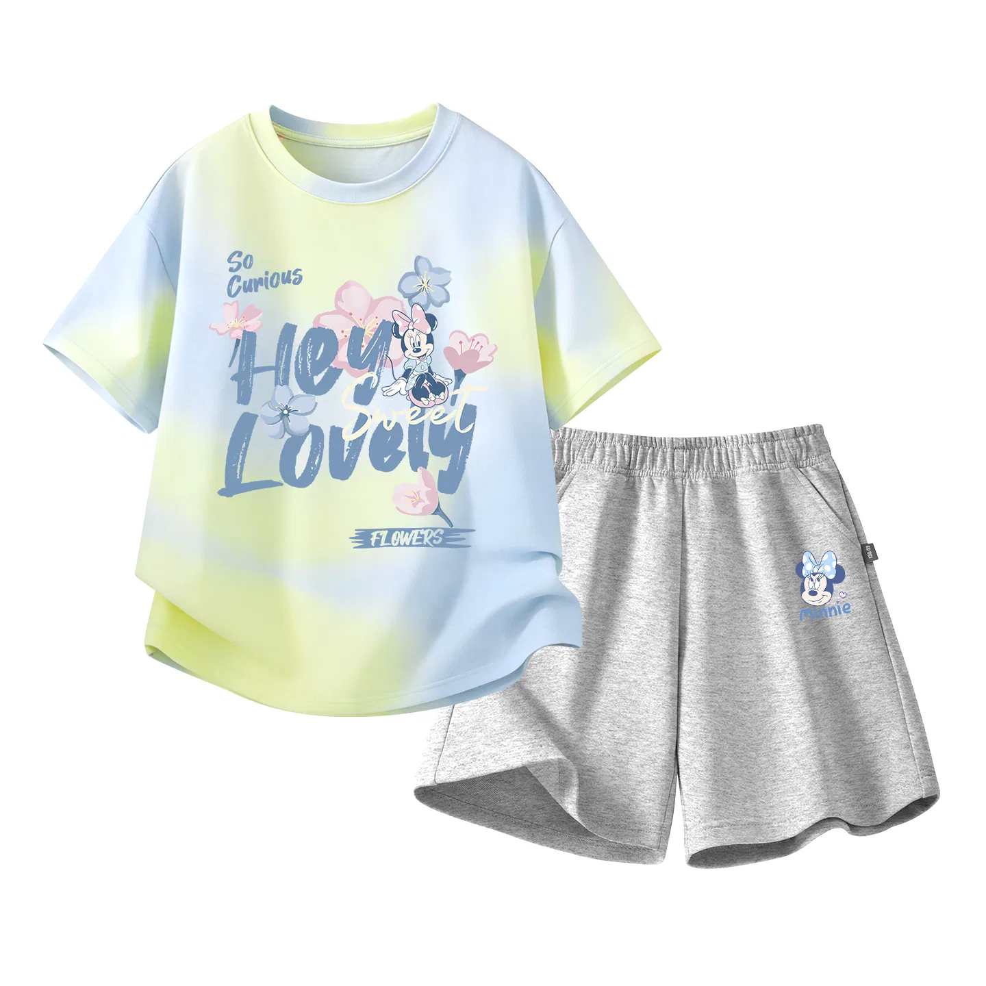 Спортивный костюм Disney Casual Sportswear 2 Piece Set голубой+серый