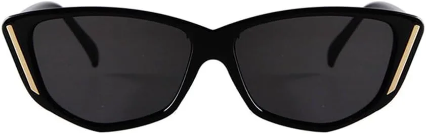 

Винтажные солнцезащитные очки «кошачий глаз» с леопардовым принтом для женщин и мужчин, в стиле ретро, ​​конфетные цвета, многоугольные солнцезащитные очки VFDHN, C5