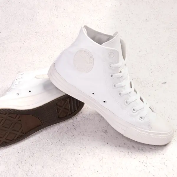 

Высокие кроссовки Converse Chuck Taylor All Star, белый, Белый;серый, Высокие кроссовки Converse Chuck Taylor All Star, белый