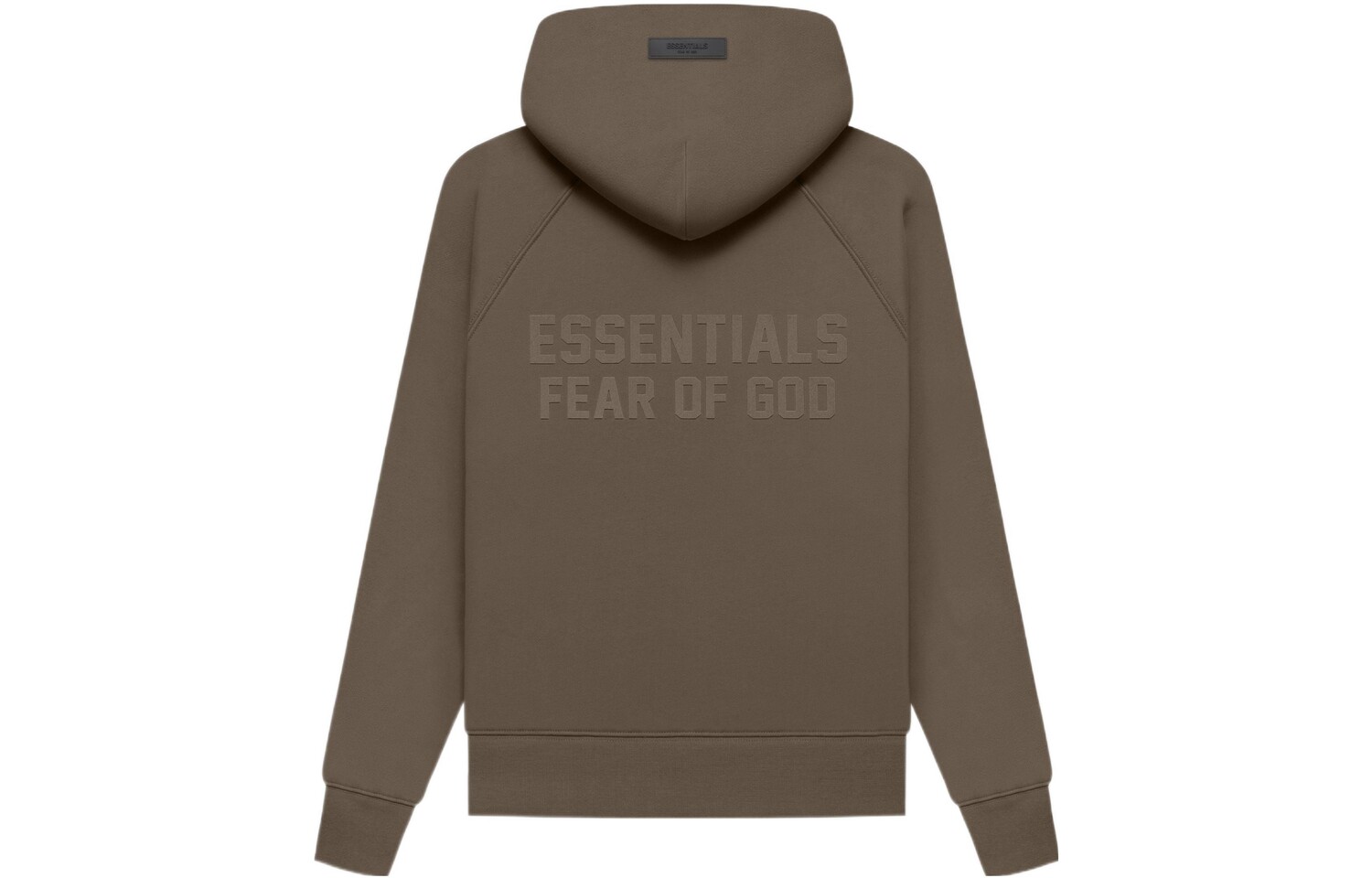 Детская толстовка Fear Of God Essentials, цвет Wood — фото 2