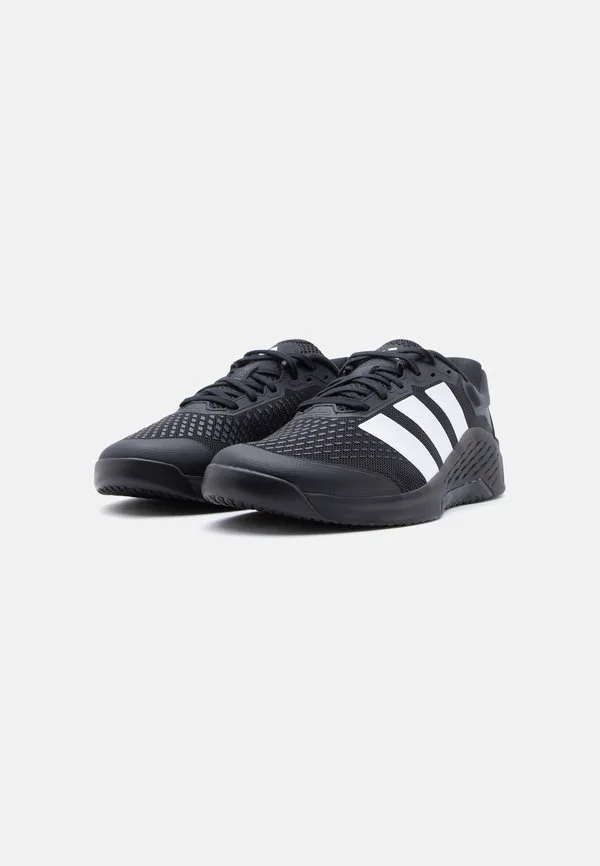 Кроссовки для силовых тренировок dropset 4 Adidas Performance, Core Black/Footwear White/Lucid Red — фото 2