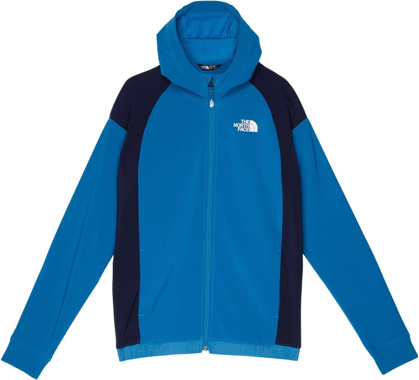 

Худи The North Face Tekware Full Zip Hoodie, цвет Banff Blue