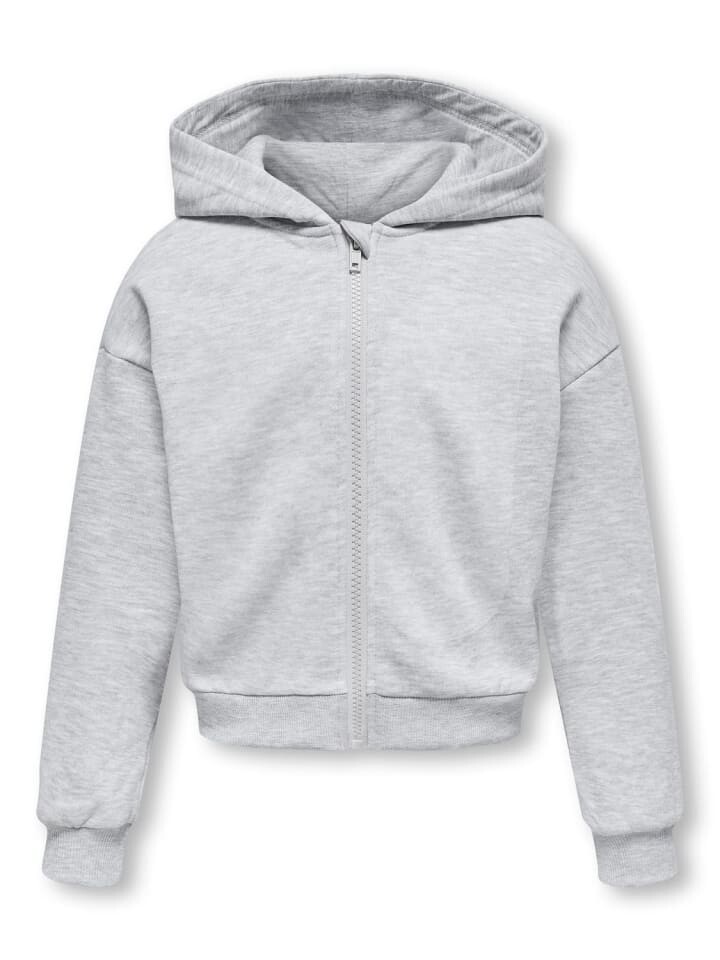 

Спортивная куртка KIDS ONLY Sweatjacke KOGFAVE L/S ZIP HOOD SWT, цвет light grey melange