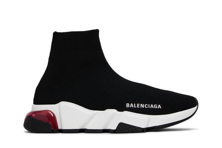 Кроссовки Balenciaga Balenciaga Wmns Speed Sneaker 'Clear Sole - Black Pink', черный — фото 2