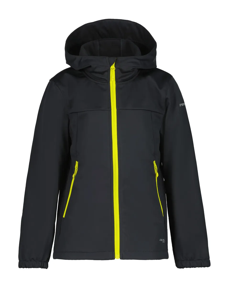 

Куртка софтшелл Icepeak "K SOFTSHELL JACKE KLINE" (1 шт.), с капюшоном, антрацит