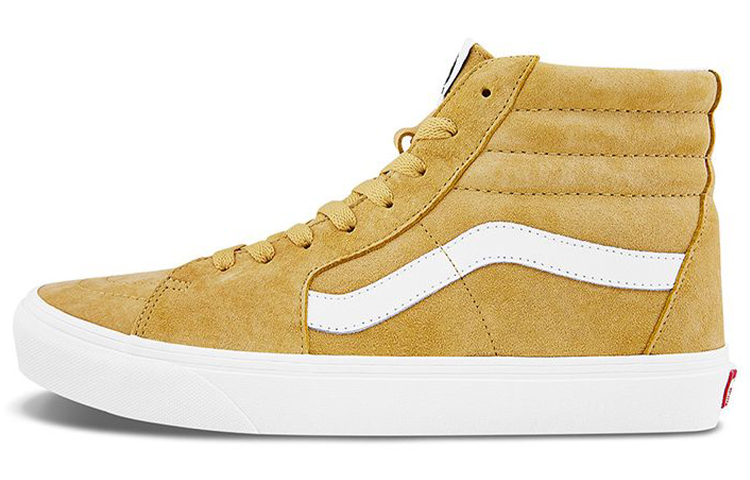 

Кроссовки Vans SK8-Hi Brown Yellow Unisex 'Brownyellow White', Желтый, Кроссовки Vans SK8-Hi Brown Yellow Unisex 'Brownyellow White'