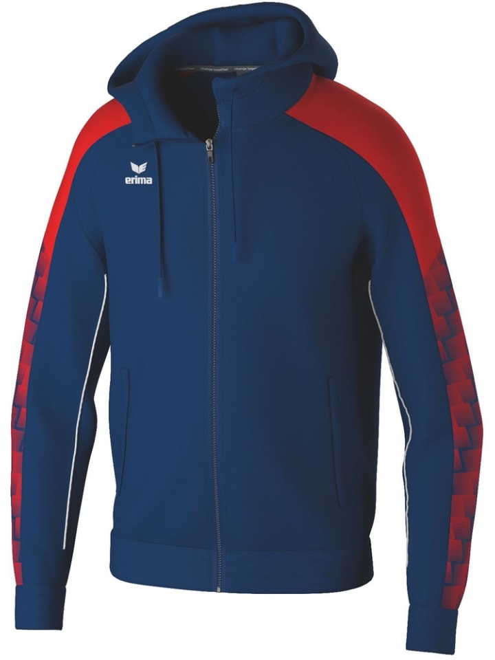 

Спортивная куртка Evo Star Trainingsjacke Mit Kapuze erima, синий