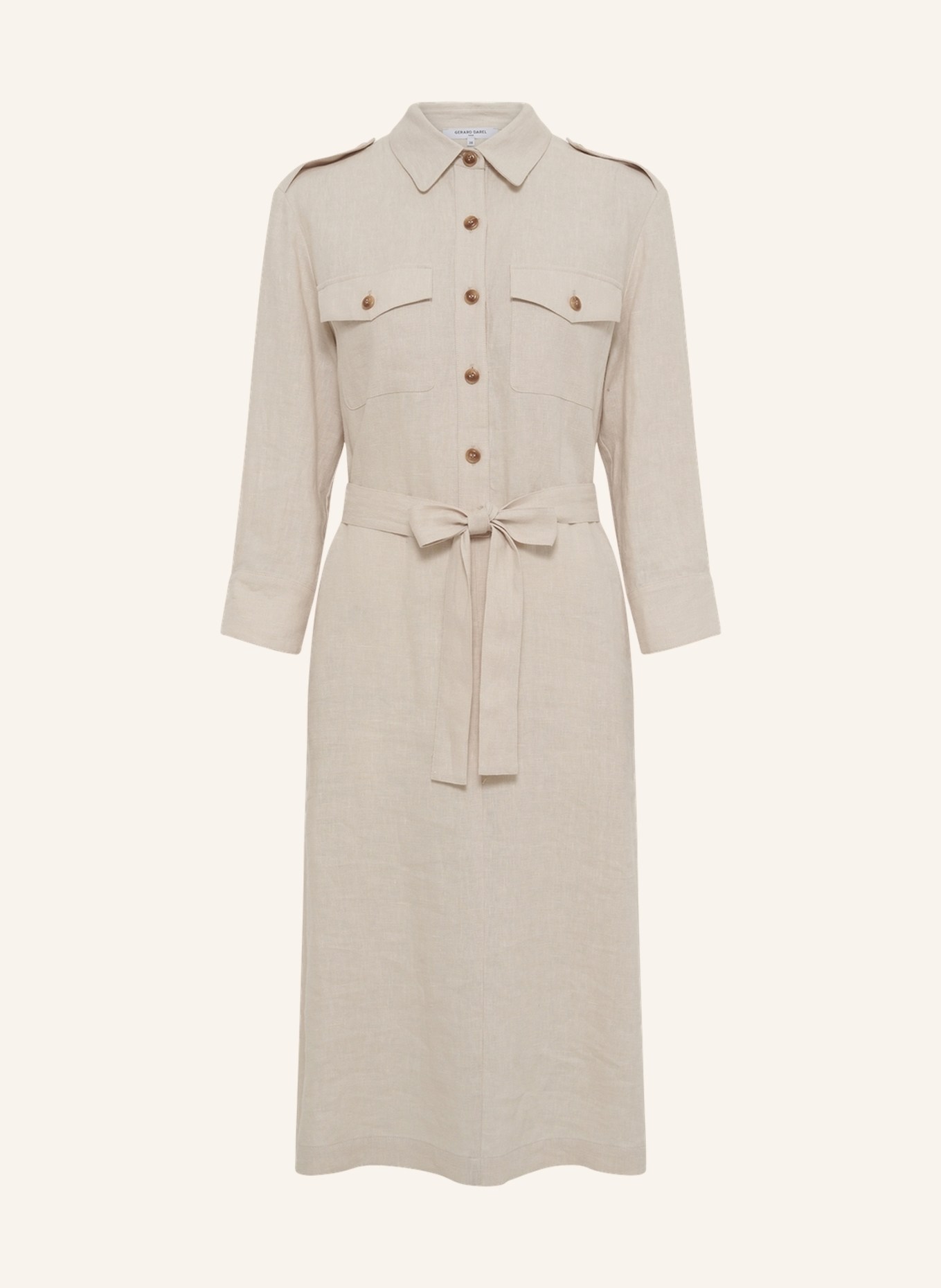

Платье Паулины Gerard Darel, бежевый