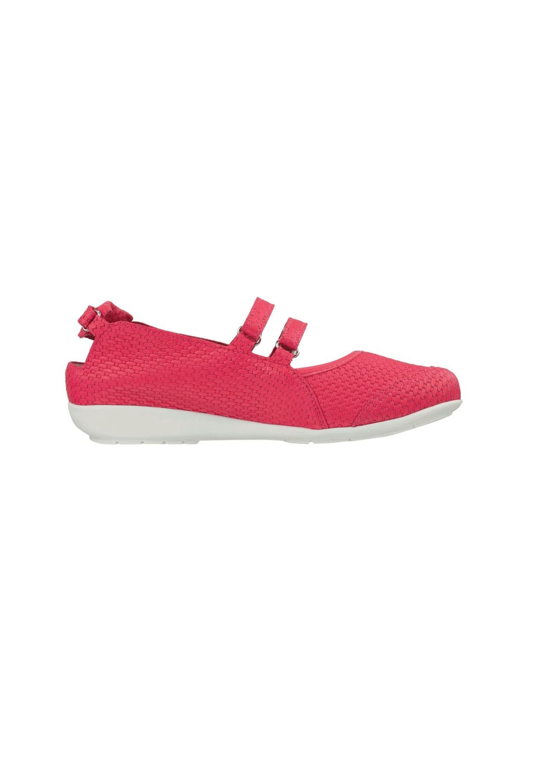 Балерина Джози с ударопрочной подошвой Natural Feet, красный — фото 3
