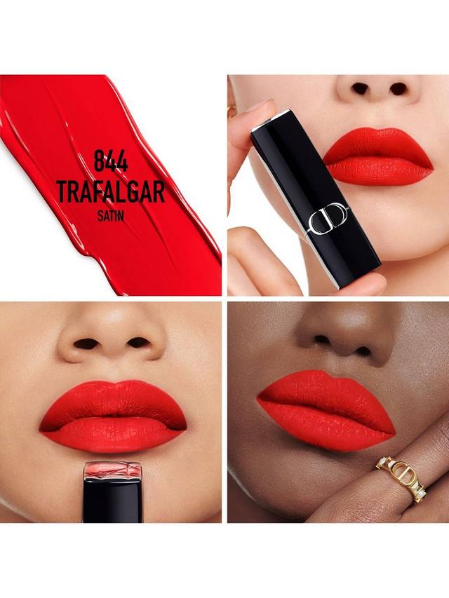 Помада Rouge Dior Couture Colour с сатиновым финишем DIOR, 844 Trafalgar — фото 2