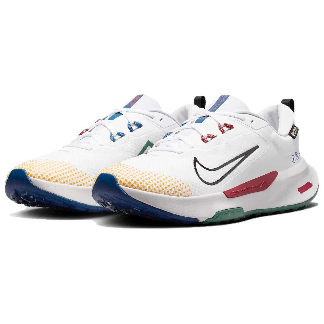 Кроссовки Nike Juniper Trail для мужчин, Cloud White/Core Black/Lucid Lemon — фото 3