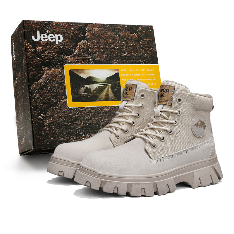 

Jeep Ботинки Martin мужские Black/Khaki/Sand