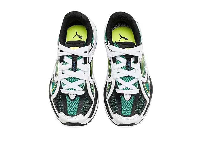 Кроссовки PUMA SKYJET для детей цвет, Vibrant Green/White/Black/Lemon Crush — фото 3