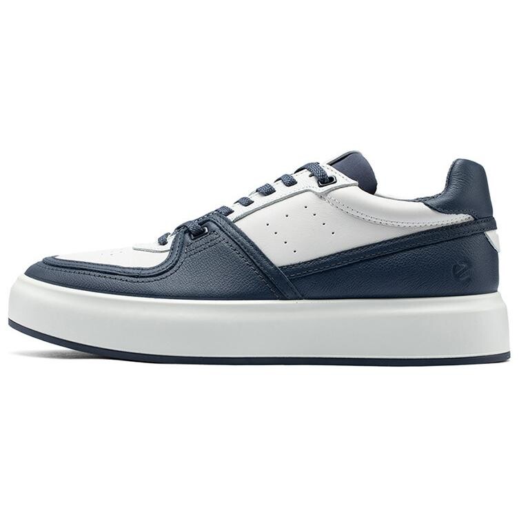 

Кроссовки ecco Skateboarding Shoes Men Low-top, синий/белый