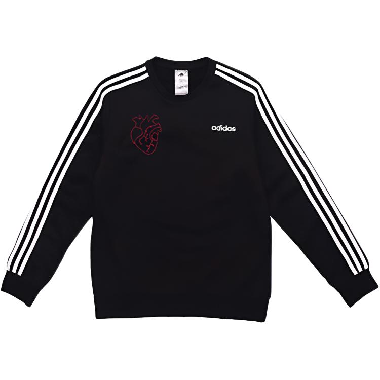 

Свитшот Unisex с 3 полосками Adidas, черный