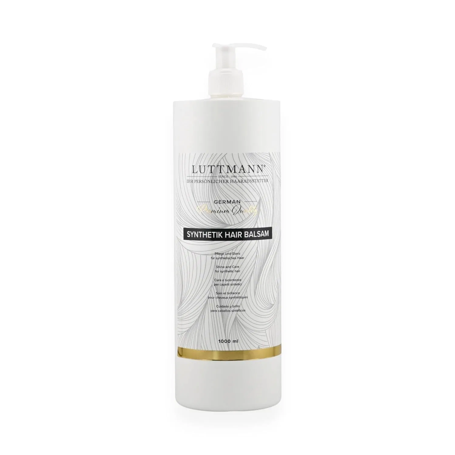Бальзам для синтетических волос SHAKE OVER Vegan Hair Thickening, 1000 мл Luttmann
