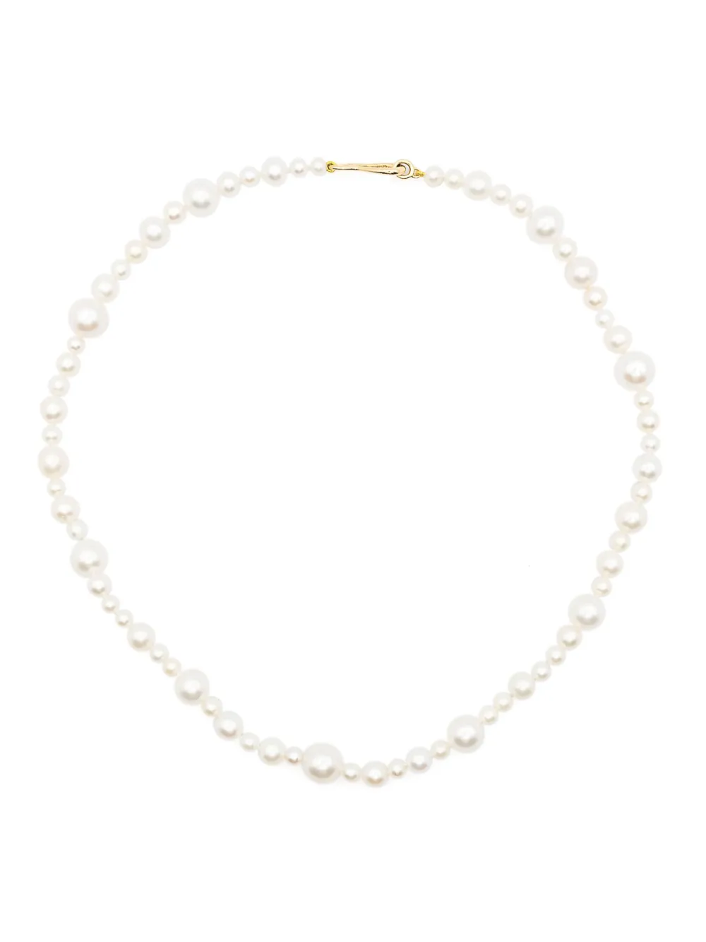 

Колье Bubble Pearl из желтого золота Mizuki, золотой