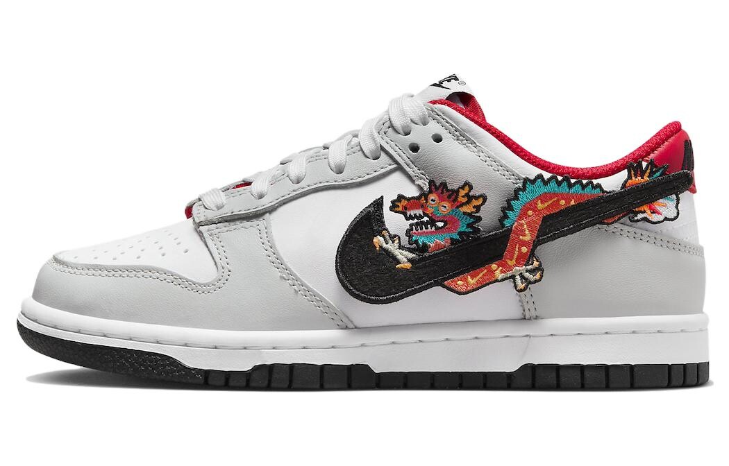 

Кроссовки Nike Dunk Skateboarding Shoes Women's Low-top White/gray, серый