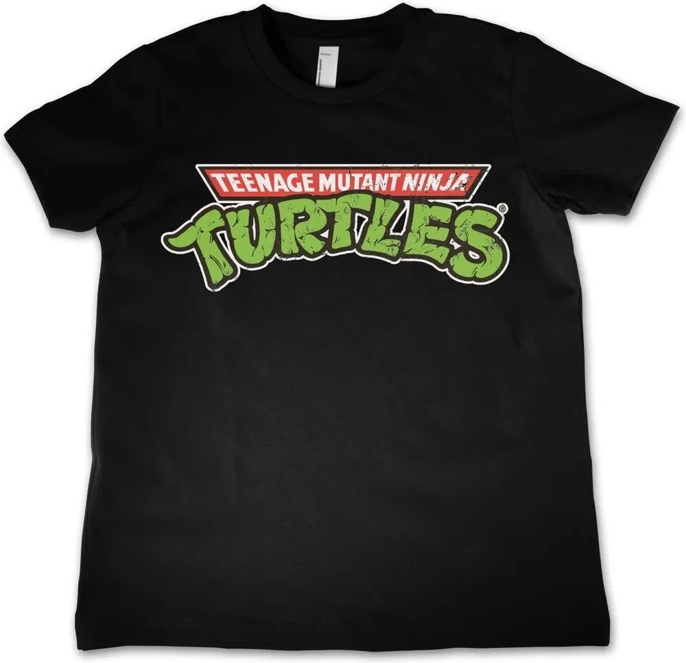 Футболка с принтом Teenage Mutant Ninja Turtles, черный