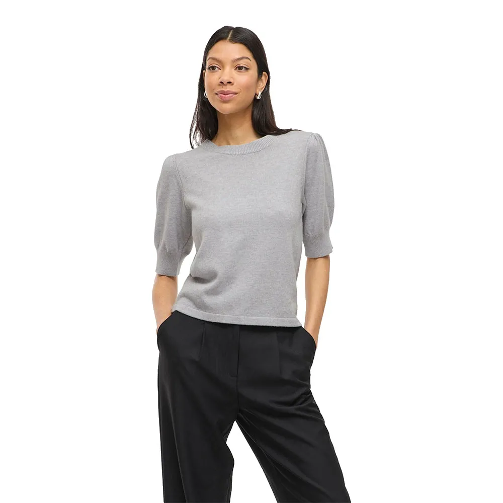 

Футболка Vila Ril Knit 3/4 sleeve, серый