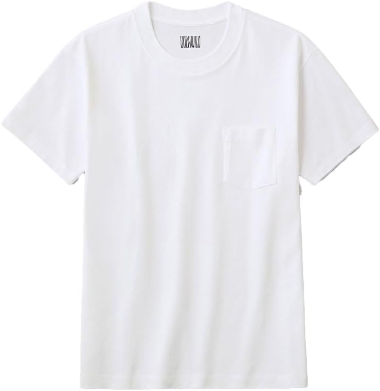 

Мужская стандартная футболка Body Wild с круглым вырезом и карманами, белый