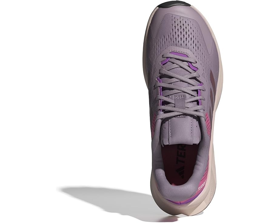Кроссовки adidas Outdoor Terrex Soulstride Flow, цвет Preloved Fig/Quiet Crimson/Pink Fusion — фото 2