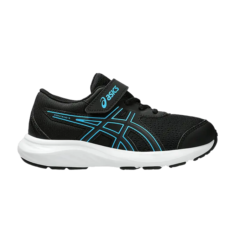 

Кроссовки ASICS Contend 9 PS 'Black Digital Aqua', черный