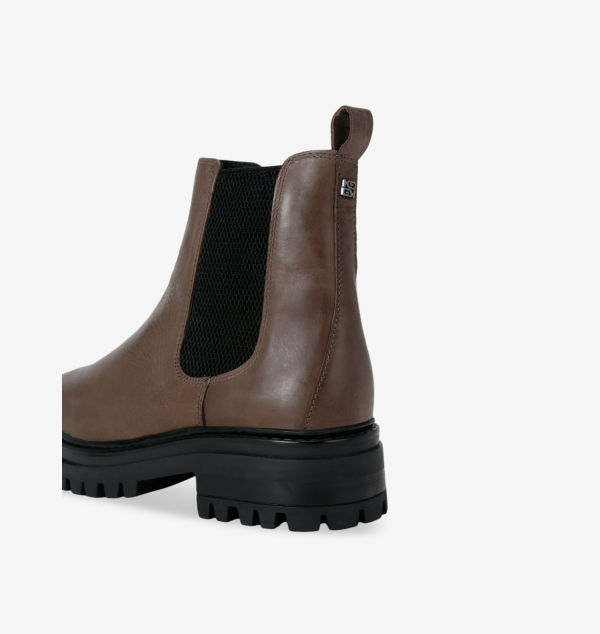 Ботинки челси из кожи с язычком Teddy Kg Kurt Geiger, коричневый — фото 3