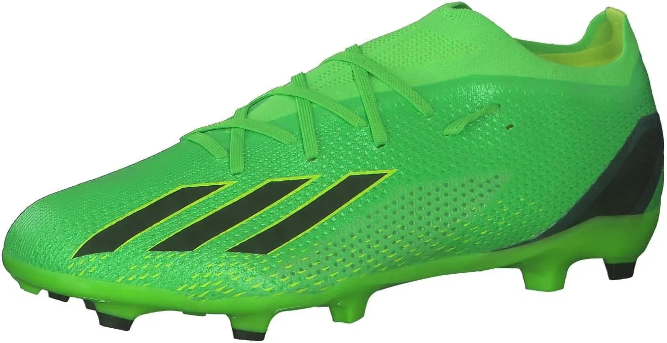 Кроссовки Adidas Unisex X Speedportal.2 для твердого грунта, Solar Green Core Black Solar Yellow