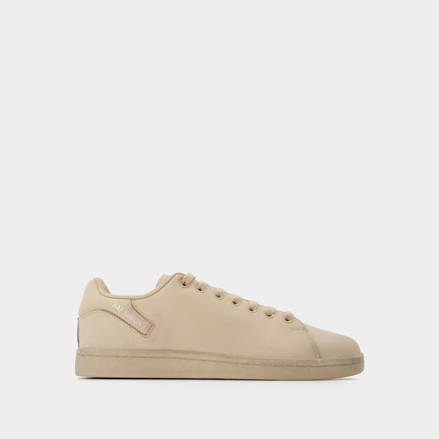

Кроссовки Orion из кожи М Raf Simons, бежевый