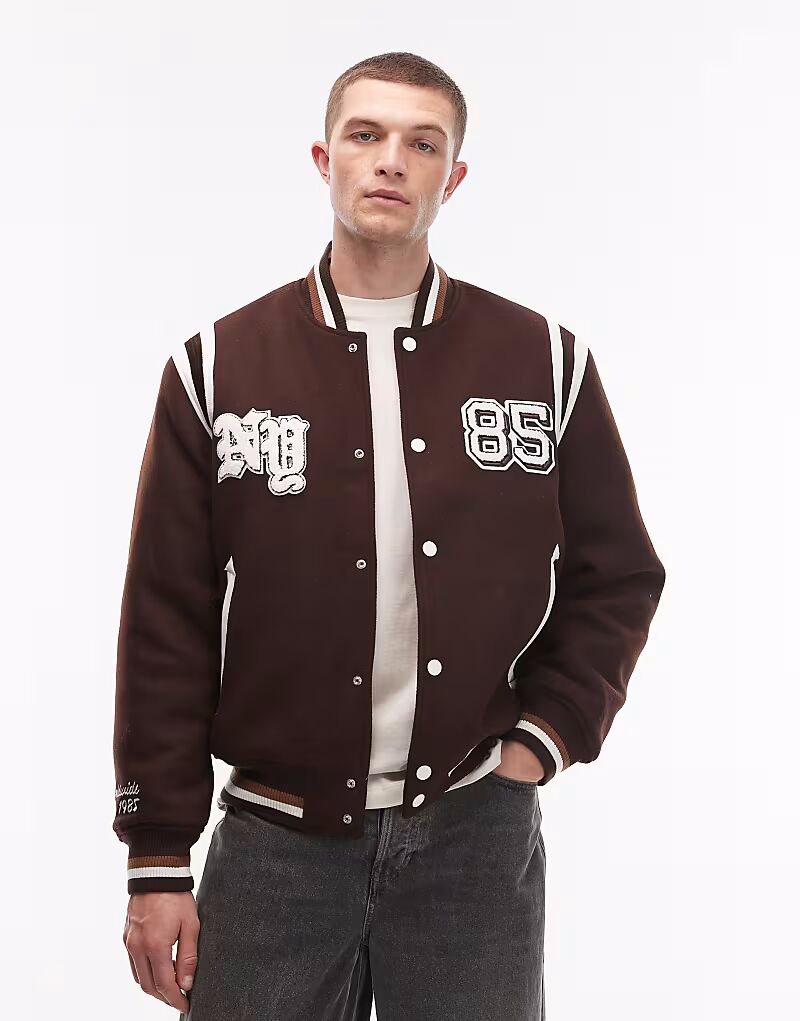 

Куртка New York Varsity коричневого цвета Tommy Jeans