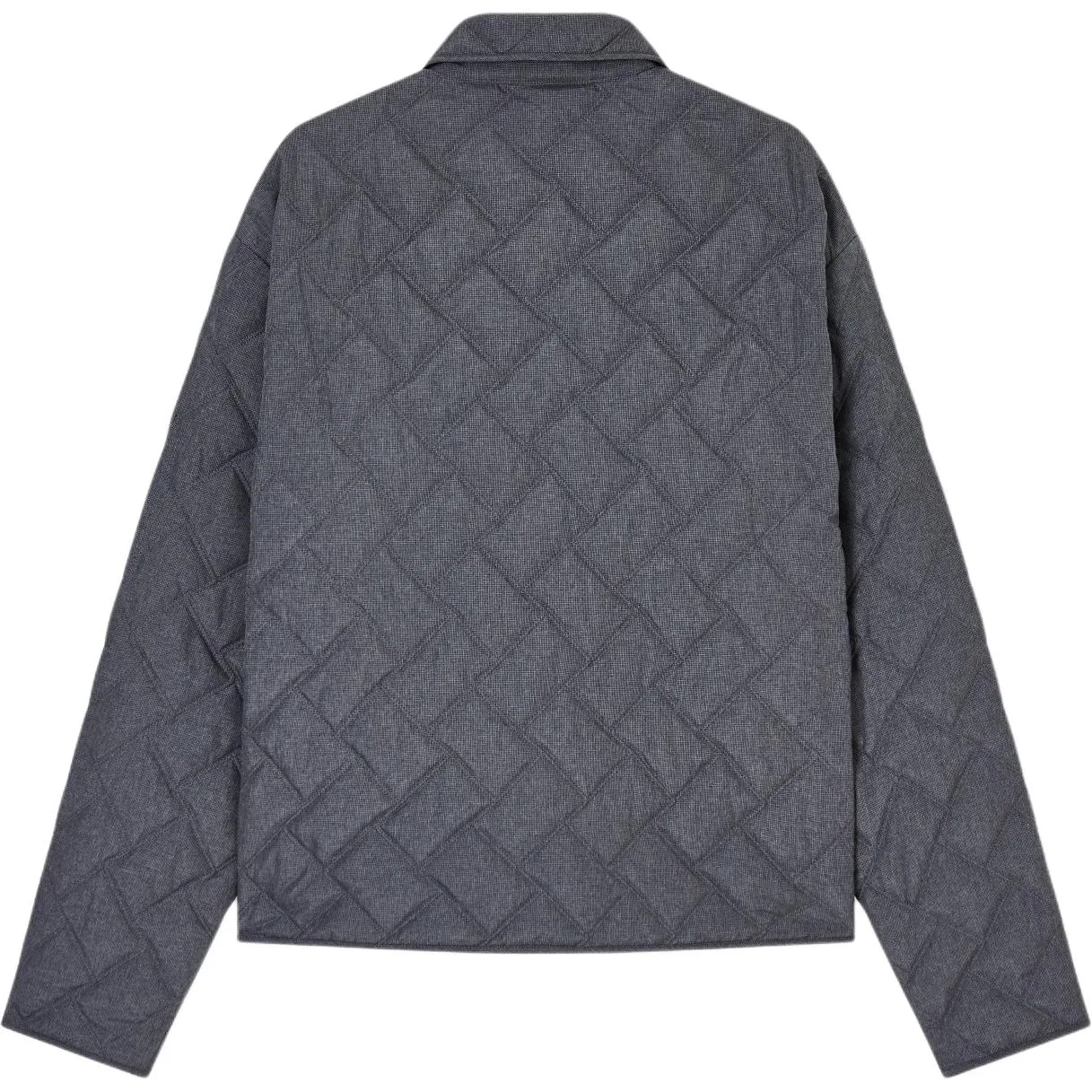 Стеганая куртка на молнии EMPORIO ARMANI, Gray — фото 3