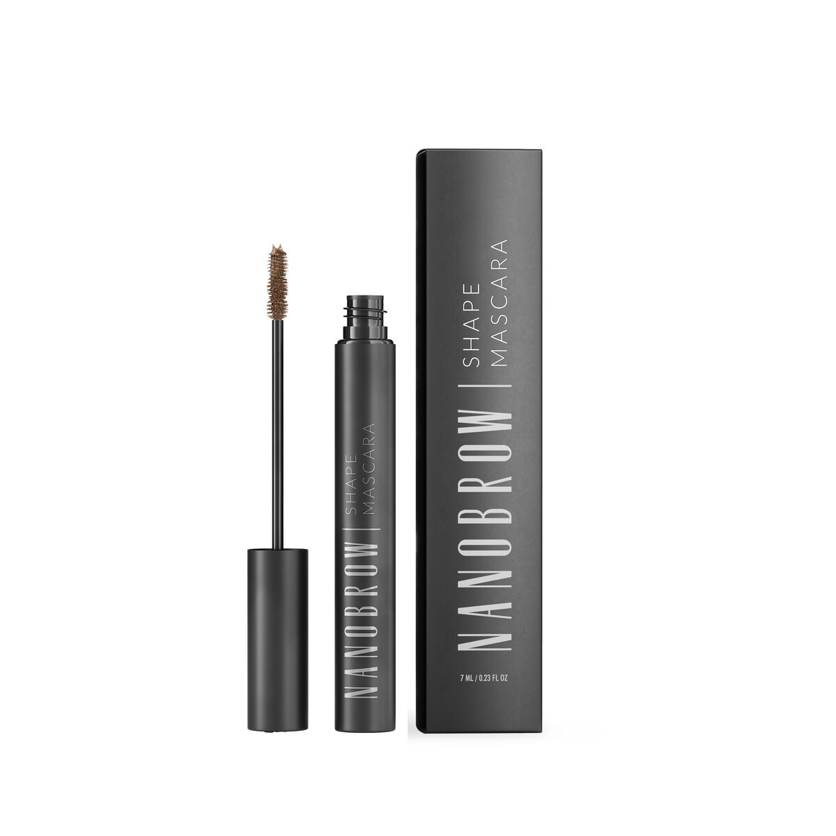 Nanobrow, Shape Mascara, Тушь для бровей, Светло-коричневый, 7мл — фото 2