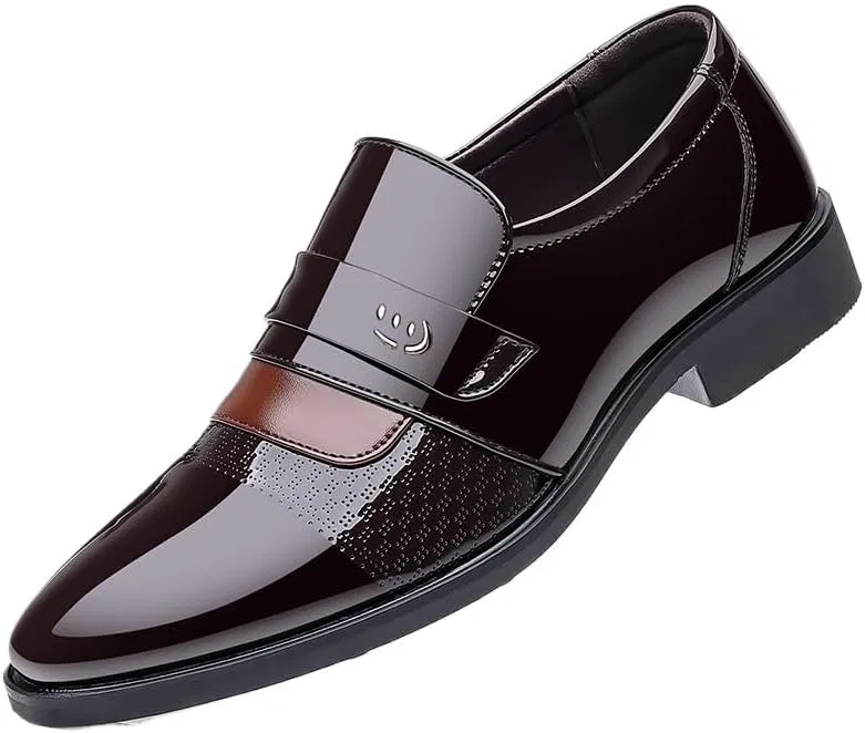 Лоферы мужские повседневные Formal Dress Shoes, коричневый UOPYNE