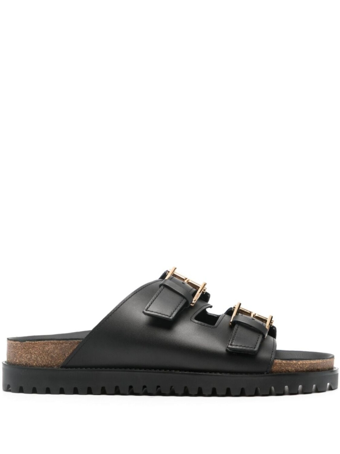 

Versace шлепанцы с логотипом, черный