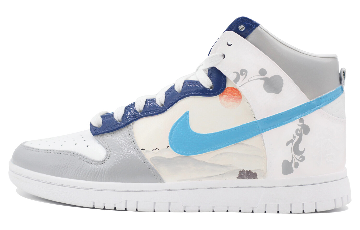 

Кроссовки для скейтбординга Dunk High, унисекс, с высоким верхом, серые Nike, Серый, Кроссовки для скейтбординга Dunk High, унисекс, с высоким верхом, серые Nike