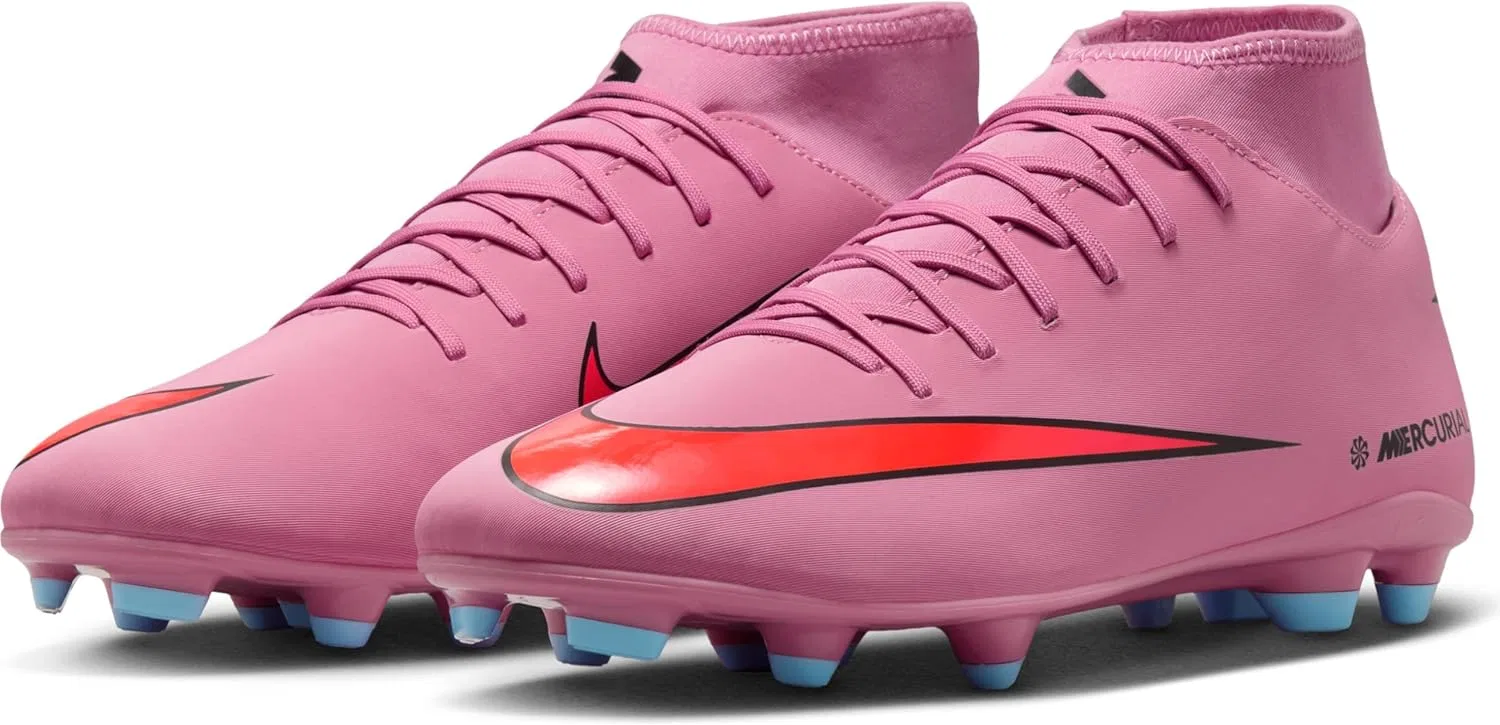 Футбольные бутсы Nike Mercurial Superfly 10 Club MG High Top FQ8314, Multicoloured — фото 2