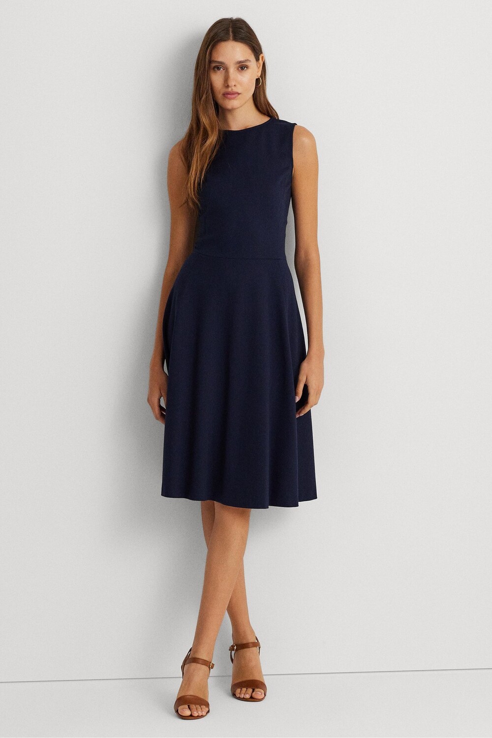 

Платье Чарли из материала понте Lauren Ralph Lauren, синий