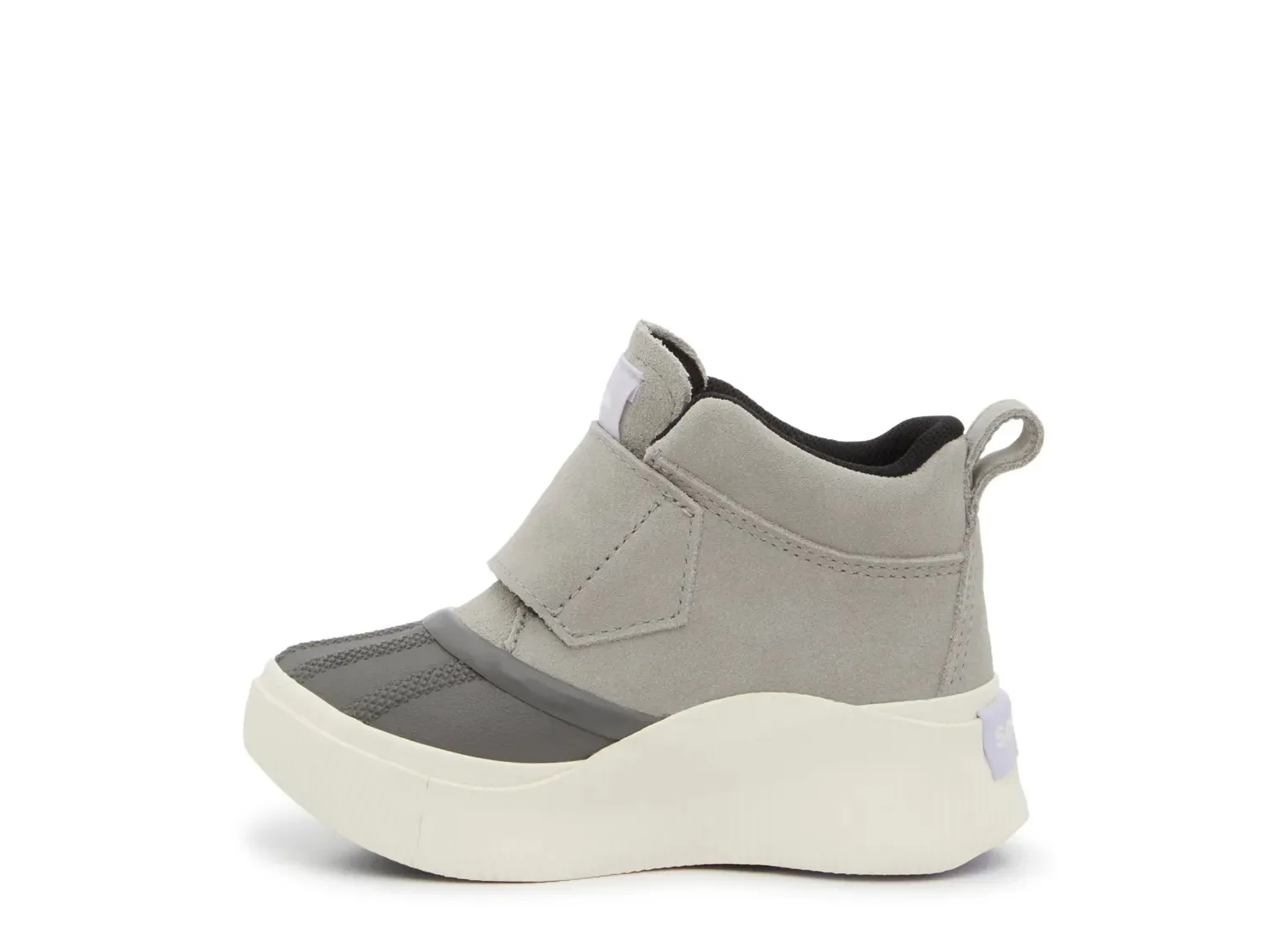 Сапоги SOREL Out N About IV Waterproof Duck Boot - детские, серо-голубые — фото 3