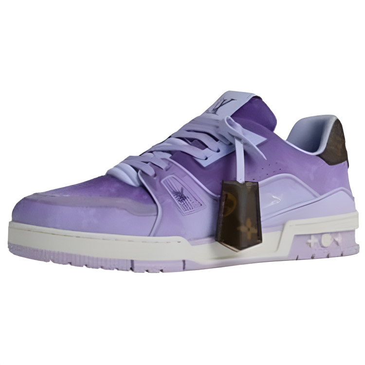 

LOUIS VUITTON Кроссовки Trainer Low top Skateboard Shoes мужские Purple