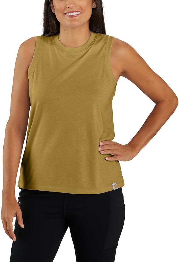 

Carhartt Women's 106176 Women's Tencel Fiber Series Relaxed Fit Ligh, Fennel