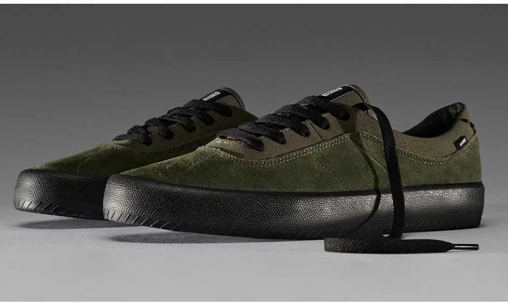 Мужские скейтбордистские кроссовки Globe Melbek, Olive Green Black — фото 4