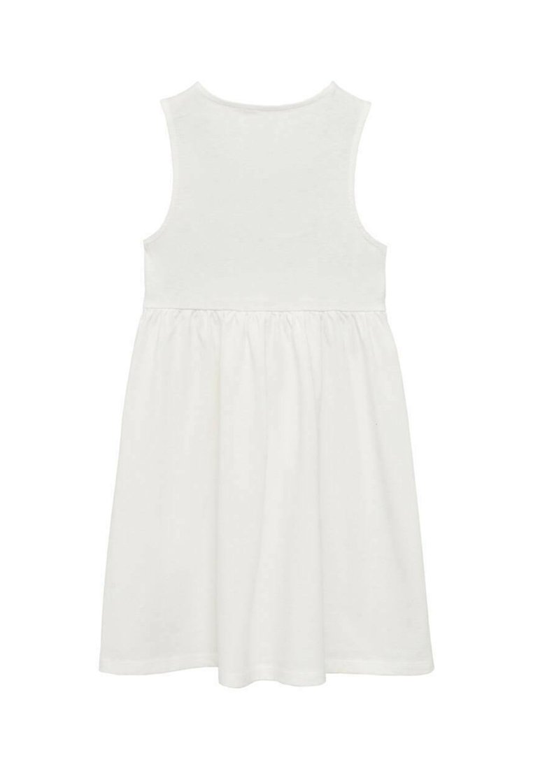 

Повседневное платье KID NECK Mango Kids, слоновая кость