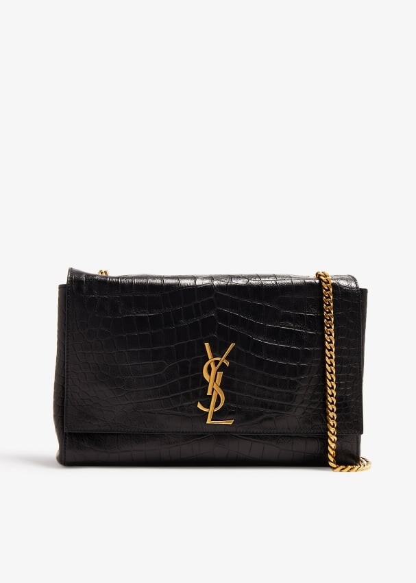 

Сумка через плечо Saint Laurent Reversible Kate, черный