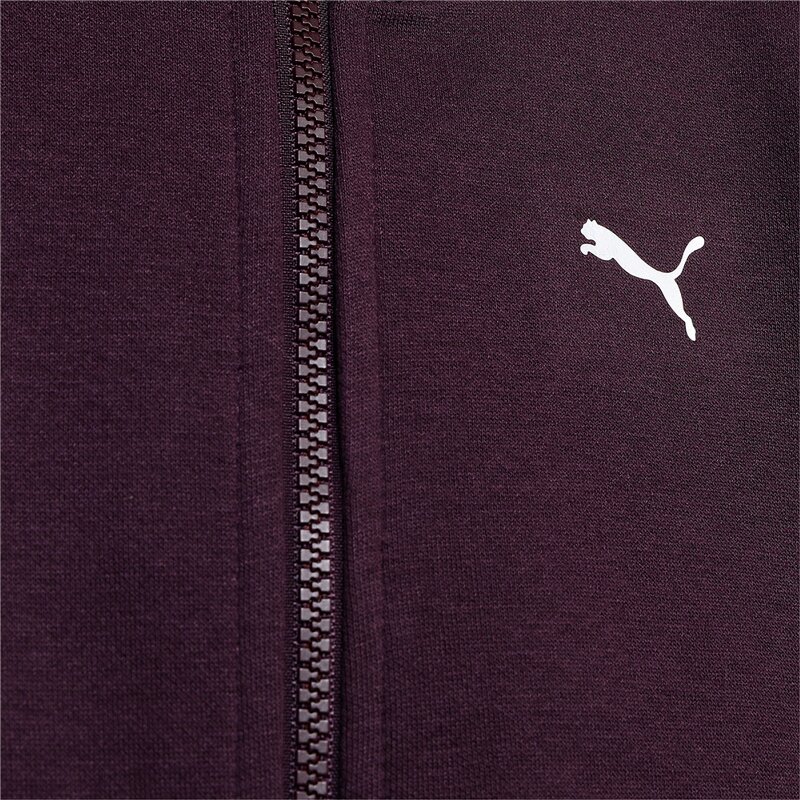 Поезд Kapuzensweat, любимый, с полной молнией, fl Puma, цвет midnight plum — фото 3