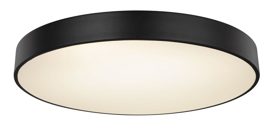 

[T] Потолочный светильник Globo Lighting, черный матовый металл, белый пластик, регулировка яркости, несколько уровней с помощью настенного выключателя, фиксация цветов, функция памяти, ночник, пульт дистанционного управления, батарейки 2x AAA в...