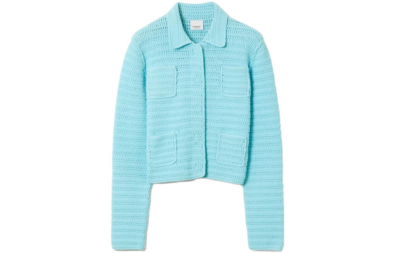 Жакет Burberry, женский, синий