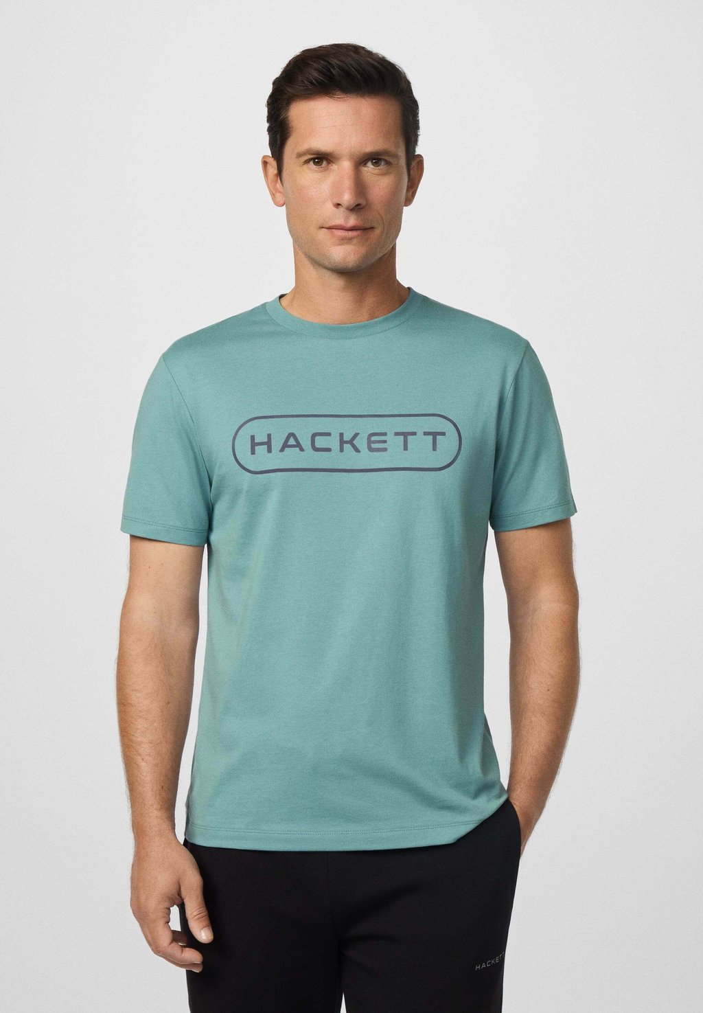

Футболка с принтом ESSENTIAL Hackett London, мятный